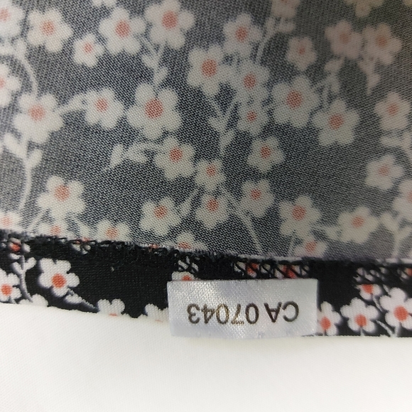 Alfred Sung Boho Blouse Medium Flowy Sleeves - Picture 4 of 8